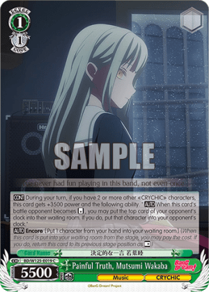 Painful Truth, Mutsumi Wakaba