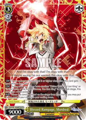 Blessed Rampage, Mordred