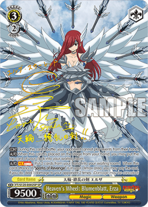 Heaven's Wheel: Blumenblatt, Erza