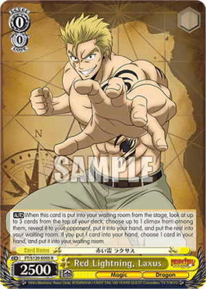 Red Lightning, Laxus