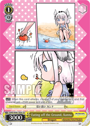 Eating off the Ground, Kanna