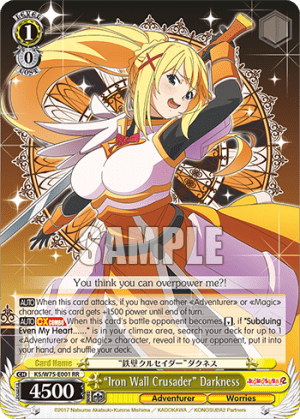 “Iron Wall Crusader” Darkness