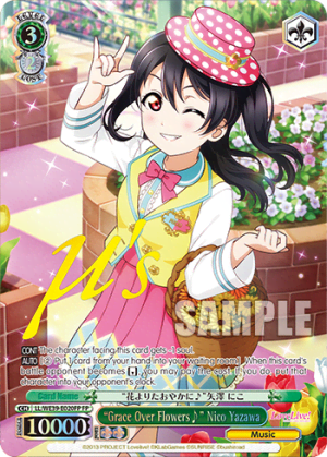 “Grace Over Flowers♪” Nico Yazawa