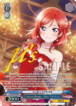 Crimson Beauty, Maki Nishikino