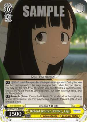 Diehard Brother Devotee, Kaju