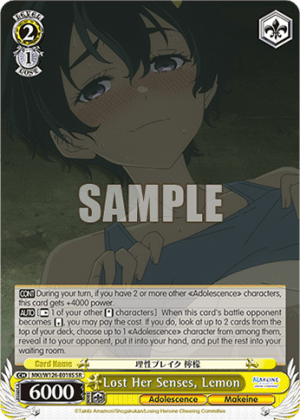 Lost Her Senses, Lemon (Holo)