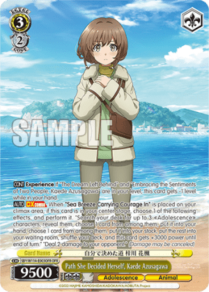 Path She Decided Herself, Kaede Azusagawa