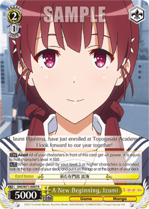 A New Beginning, Izumi