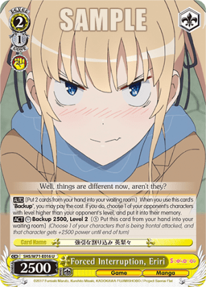 Forced Interruption, Eriri