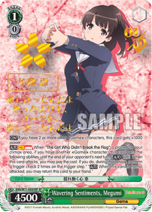 Wavering Sentiments, Megumi