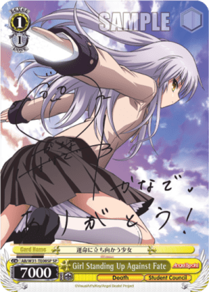 Girl Standing Up Against Fate
