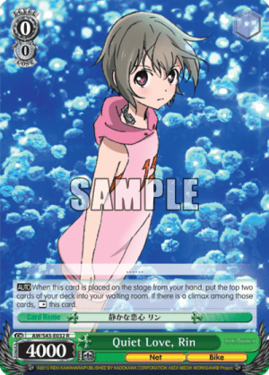 Quiet Love, Rin