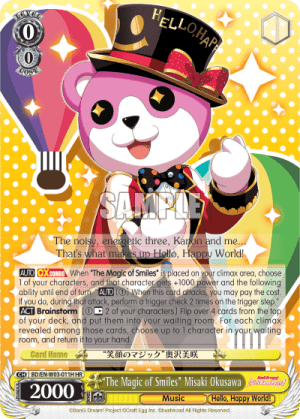 "The Magic of Smiles" Misaki Okusawa