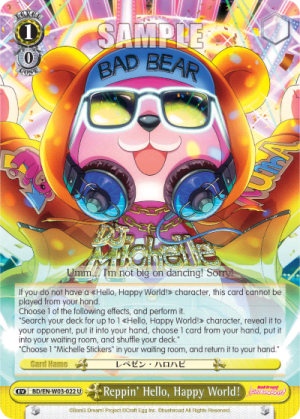 Reppin' Hello, Happy World!