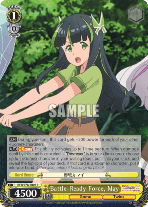 Battle-Ready Force, May