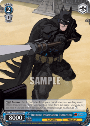 Batman: Information Extraction