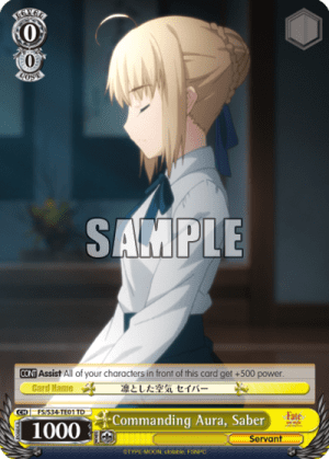 Commanding Aura, Saber