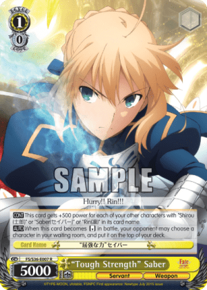 “Tough Strength” Saber