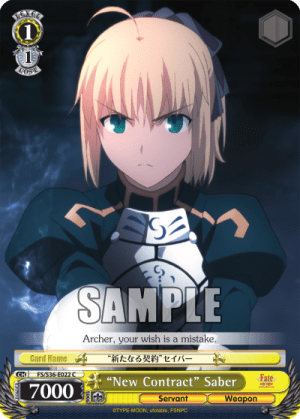 “New Contract” Saber