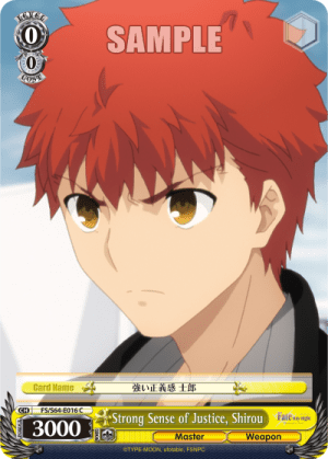 Strong Sense of Justice, Shirou