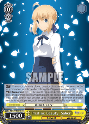 Pristine Beauty, Saber (Holo)