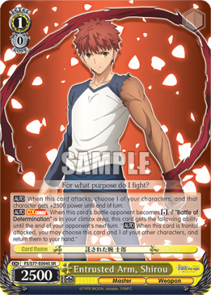 Entrusted Arm, Shirou (Holo)