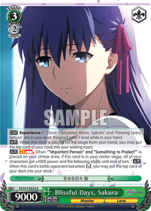 Blissful Days, Sakura