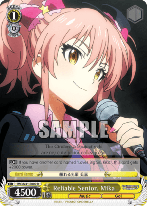 Reliable Senior, Mika