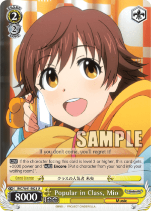 Popular in Class, Mio
