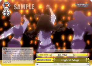 Highest Stage