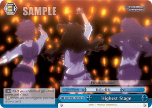 Highest Stage