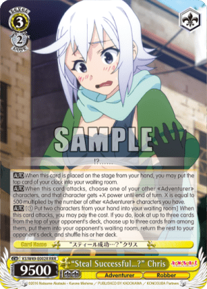 “Steal Successful…?” Chris