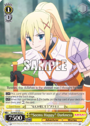 “Seems Happy” Darkness