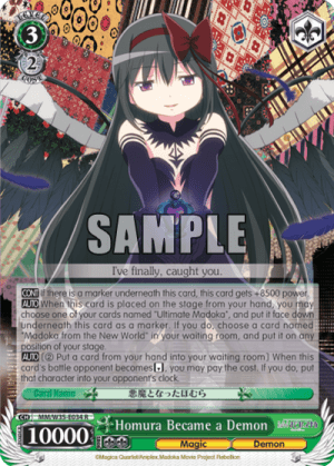 Homura Became a Demon