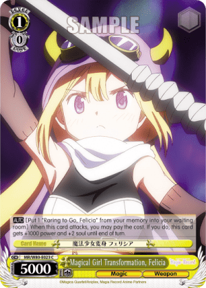 Magical Girl Transformation, Felicia