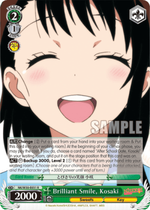 Brilliant Smile, Kosaki