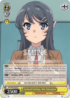 Surfaced Feelings, Mai Sakurajima