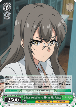 Intermediation via Phone, Rio Futaba (Holo)