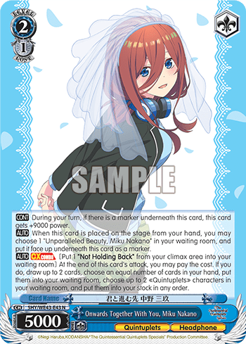 Onwards Together With You, Miku Nakano