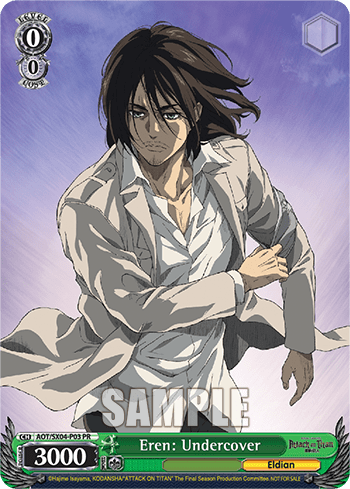 Eren: Undercover #AOT/SX04-P03 — Attack On Titan: Final Season