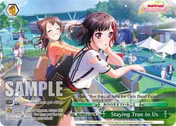 Staying True to Us #BD/W95-E128 — BanG Dream! Girls Band Party! 5th Anniversary