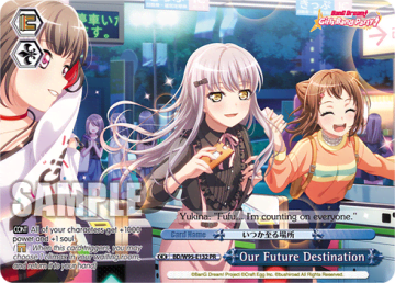 Our Future Destination #BD/W95-E132 — BanG Dream! Girls Band Party! 5th Anniversary