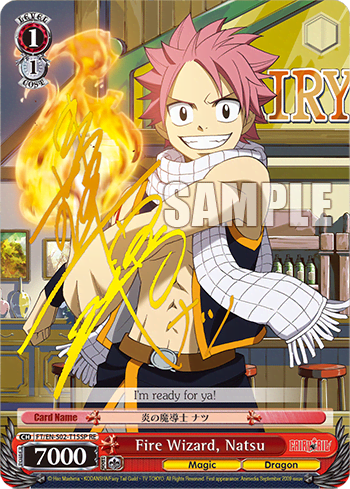 Fire Wizard, Natsu #FT/EN-S02-T15SP+RE — Chronicle Set Fairy Tail