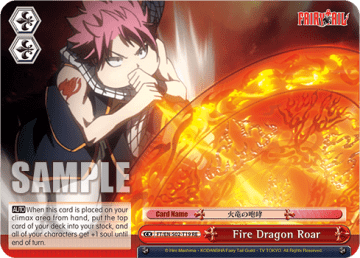 Fire Dragon Roar #FT/EN-S02-T19+RE — Chronicle Set Fairy Tail