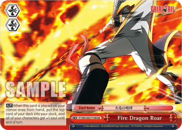 Fire Dragon Roar #FT/EN-S02-T19R+RE — Chronicle Set Fairy Tail