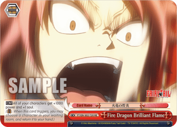 Fire Dragon Brilliant Flame #FT/EN-S02-T20+RE — Chronicle Set Fairy Tail