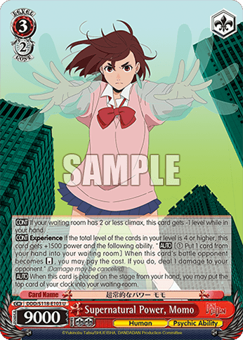 Supernatural Power, Momo #DDD/S118-E103 — Booster Pack TV Anime “DANDADAN”