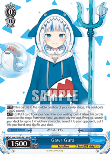 Gawr Gura #HOL/W91-PE19 — hololive production