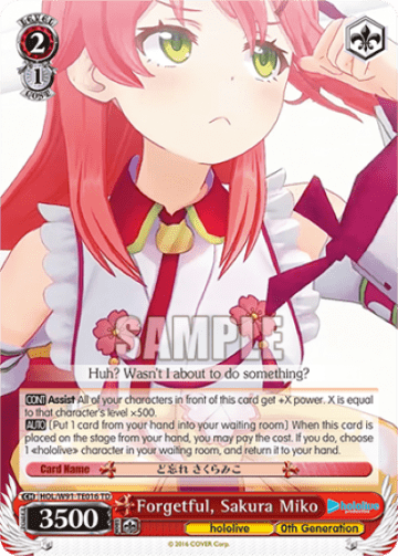 Forgetful, Sakura Miko