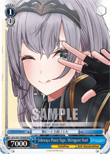 Sideways Peace Sign, Shirogane Noel